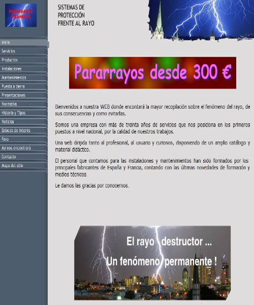 Pararrayos Zaragoza
